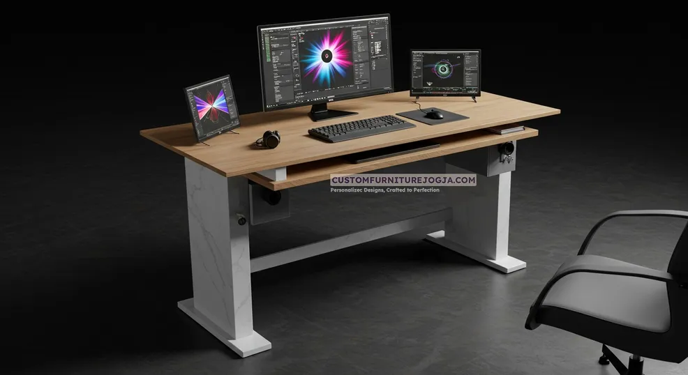 Jasa Pembuatan Meja Gaming Jogja